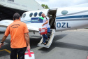 Com suporte do Estado, órgãos para transplante são levados de Francisco Beltrão para Curitiba e podem salvar até cinco vidas