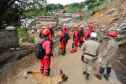 Bombeiros do Paraná concluem participação nas buscas por vítimas em Petrópolis