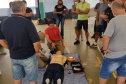 Secretaria de Justiça realiza curso de combate a incêndios e técnicas de primeiros socorros para servidores das unidades socioeducativas