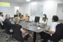Reuniãop com a prieira dama do estado e presidente do Conselho de Ação Solidária do Paraná, Luciana Saito Massa - 