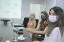 Reuniãop com a prieira dama do estado e presidente do Conselho de Ação Solidária do Paraná, Luciana Saito Massa - 