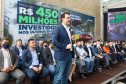 Governador Carlos Massa Ratinho Junior Libera 420 Milhoes para açoes de Desenvolvimento Urbano em quase 300 Municipios do Estado. Foto: Ari Dias/ AEN.