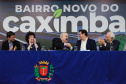 Lançamento do Edital da licitação do bairro novo da Caximba 