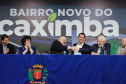 Lançamento do Edital da licitação do bairro novo da Caximba 