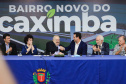 Lançamento do Edital da licitação do bairro novo da Caximba 