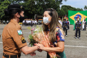 Governador Carlos Massa Ratinho Junior participa da solenidade de 51 anos da Academia Policial Militar do Guatupê - Curitiba, 08/03/2022