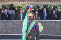 Governador Carlos Massa Ratinho Junior participa da solenidade de 51 anos da Academia Policial Militar do Guatupê - Curitiba, 08/03/2022