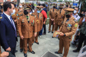 Governador Carlos Massa Ratinho Junior participa da solenidade de 51 anos da Academia Policial Militar do Guatupê - Curitiba, 08/03/2022