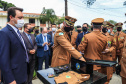 Governador Carlos Massa Ratinho Junior participa da solenidade de 51 anos da Academia Policial Militar do Guatupê - Curitiba, 08/03/2022