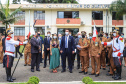 Governador Carlos Massa Ratinho Junior participa da solenidade de 51 anos da Academia Policial Militar do Guatupê - Curitiba, 08/03/2022