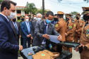 Governador Carlos Massa Ratinho Junior participa da solenidade de 51 anos da Academia Policial Militar do Guatupê - Curitiba, 08/03/2022