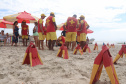  Corpo de Bombeiros forma 55 guarda-vidas civis voluntários no litoral
