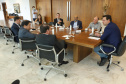O governador Carlos Massa Ratinho Junior recebe nesta segunda-feira(7), o Presidente da Renault do Brasil, Ricardo Gondo  e o  Presidente da Renault para a América Latina,  Luiz Pedrucci 