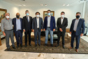 O governador Carlos Massa Ratinho Junior recebe nesta segunda-feira(7), o Presidente da Renault do Brasil, Ricardo Gondo  e o  Presidente da Renault para a América Latina,  Luiz Pedrucci 
