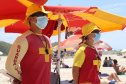 Prevenção a afogamentos e salvamentos do Corpo de Bombeiros no Litoral marcam Verão Paraná 2021/2022