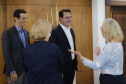 O governador Carlos Massa Ratinho Junior  recebe  nesta quarta-feira (30), no Palácio Iguaçu, Embaixadora do Canadá no Brasil, Jennifer May -  Curitiba, 30/03/2022