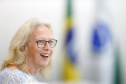 O governador Carlos Massa Ratinho Junior  recebe  nesta quarta-feira (30), no Palácio Iguaçu, Embaixadora do Canadá no Brasil, Jennifer May -  Curitiba, 30/03/2022