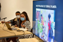 Museu Paranaense: performance de artista indígena contemporânea surpreende no Centro Histórico -  Curitiba, 20/03/2022