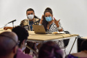 Museu Paranaense: performance de artista indígena contemporânea surpreende no Centro Histórico -  Curitiba, 20/03/2022