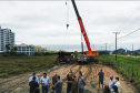 Obras de Matinhos trazem esperança de emprego e renda à população local