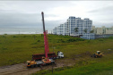 Obras de Matinhos trazem esperança de emprego e renda à população local