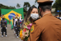 Governador Carlos Massa Ratinho Junior participa da solenidade de 51 anos da Academia Policial Militar do Guatupê - Curitiba, 08/03/2022