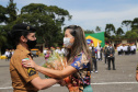 Governador Carlos Massa Ratinho Junior participa da solenidade de 51 anos da Academia Policial Militar do Guatupê - Curitiba, 08/03/2022