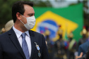 Governador Carlos Massa Ratinho Junior participa da solenidade de 51 anos da Academia Policial Militar do Guatupê - Curitiba, 08/03/2022