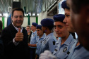 governador Carlos Massa Ratinho Junior e o  Secretário da Saúde, Beto Preto, assinam nesta quinta-feira (31), liberação de recurso para o Hospital de Rio Branco do Sul. 31/03/2022 - 