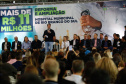 governador Carlos Massa Ratinho Junior e o  Secretário da Saúde, Beto Preto, assinam nesta quinta-feira (31), liberação de recurso para o Hospital de Rio Branco do Sul. 31/03/2022 - 