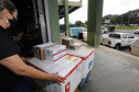 Distribuição de vacinas contra Covid 19, para as regionais de saúde do Paraná, no Cemepar, em Curitiba -  Curitiba, 29/03/2022