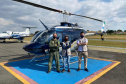 Com apoio de aeronave do BPMOA, IAT identifica irregularidades em áreas de APP 