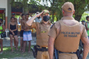 Polícia Militar desencadeia megaoperação Fortaleza no Litoral do estado com viaturas e helicóptero