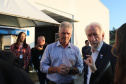 O vice-governador Darci Piana e o secretário de Estado da Agricultura e do Abastecimento, Norberto Ortigara, participaram nesta quinta-feira (12) da abertura da 15ª ExpoFrísia, no pavilhão do Parque Histórico de Carambeí, na região dos Campos Gerais - 