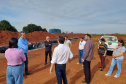 Com Parques Urbanos, 60 municípios do Paraná evitam problemas com erosão -   Nesta semana, o secretário Everton Souza acompanhou o andamento das obras nas cidades de Arapongas (Norte) e Boa Ventura do São Roque (Centro-Oeste), na foto -  Curitiba, 27/05/2022 - 