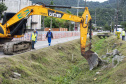 Máquinas começam a operar em obras de macrodrenagem em Matinhos