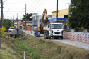 Máquinas começam a operar em obras de macrodrenagem em Matinhos