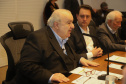 Governador Carlos Massa Ratinho Junior anuncia parceria entre Fiocruz,Tecpar e IBMP. Foto: Ari Dias/AEN.