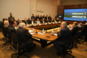 Governador Carlos Massa Ratinho Junior anuncia parceria entre Fiocruz,Tecpar e IBMP. Foto: Ari Dias/AEN.