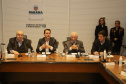 Governador Carlos Massa Ratinho Junior anuncia parceria entre Fiocruz,Tecpar e IBMP. Foto: Ari Dias/AEN.