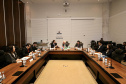 Vice-governador recebe ministro do Paraguai