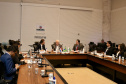 Vice-governador recebe ministro do Paraguai