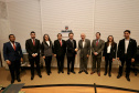 Vice-governador recebe ministro do Paraguai