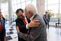 Vice-governador recebe ministro do Paraguai