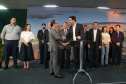 governador Carlos Massa Ratinho Junior anuncia nesta segunda-feira (27) a  construção de um museu internacional de arte em Foz do Iguaçu, a primeira  instituição cultural da América Latina a contar com a cooperação do Centro  Georges Pompidou, da França