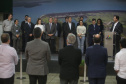 governador Carlos Massa Ratinho Junior anuncia nesta segunda-feira (27) a  construção de um museu internacional de arte em Foz do Iguaçu, a primeira  instituição cultural da América Latina a contar com a cooperação do Centro  Georges Pompidou, da França
