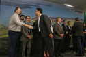 governador Carlos Massa Ratinho Junior anuncia nesta segunda-feira (27) a  construção de um museu internacional de arte em Foz do Iguaçu, a primeira  instituição cultural da América Latina a contar com a cooperação do Centro  Georges Pompidou, da França