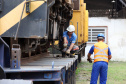  Locomotivas deixam a Portos do Paraná para serem restauradas e preservadas
