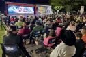 Cinema na Praça reuniu mais de 15 mil pessoas no interior do Paraná