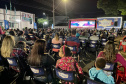 Cinema na Praça reuniu mais de 15 mil pessoas no interior do Paraná